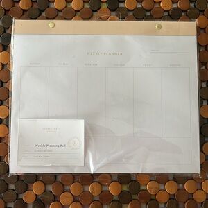 Sugar Paper Undated Weekly Planning Pad